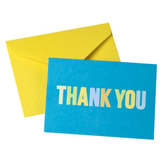 thank you card